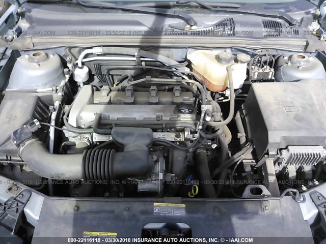 1G1ZS58F47F104157 - 2007 CHEVROLET MALIBU LS ღია ლურჯი ფოტო 10