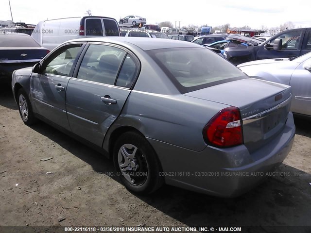 1G1ZS58F47F104157 - 2007 CHEVROLET MALIBU LS ღია ლურჯი ფოტო 3