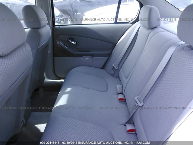 1G1ZS58F47F104157 - 2007 CHEVROLET MALIBU LS ღია ლურჯი ფოტო 8