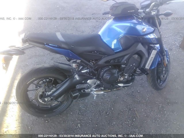 JYARN33EXGA008673 - 2016 YAMAHA FZ09 BLUE photo 8