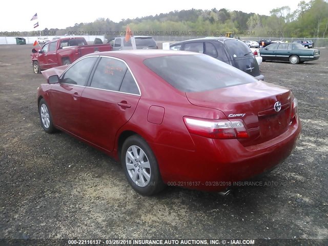 4T1BK46K29U088859 - 2009 TOYOTA CAMRY SE/LE/XLE 红色 照片 3