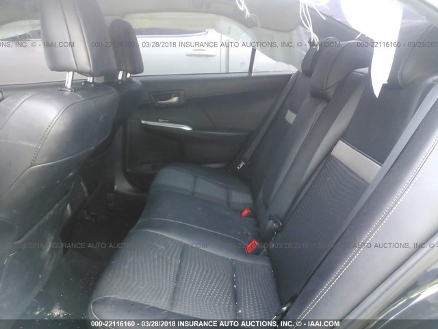 4T1BF1FK4EU470839 - 2014 TOYOTA CAMRY L/SE/LE/XLE შავი ფოტო 8
