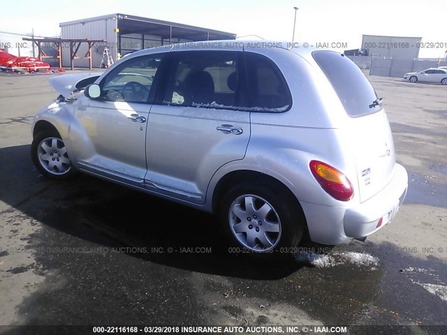 3C4FY58B04T244746 - 2004 CHRYSLER PT CRUISER TOURING SILVER photo 3