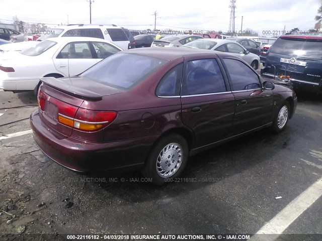 1G8JS54F62Y554068 - 2002 SATURN L100 BURGUNDY photo 4