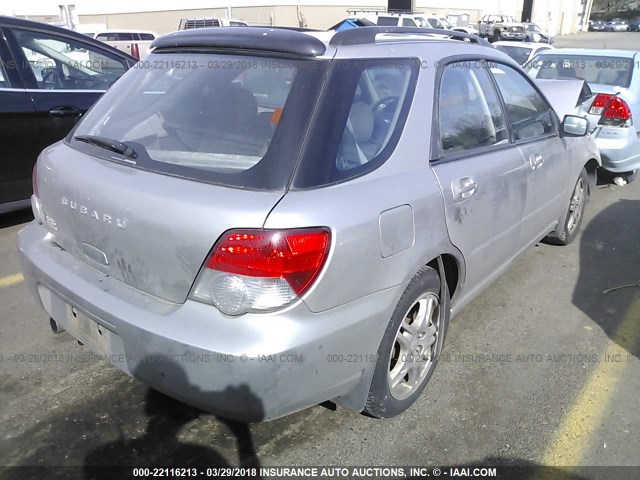 JF1GG675X5H811141 - 2005 SUBARU IMPREZA RS SILVER photo 4