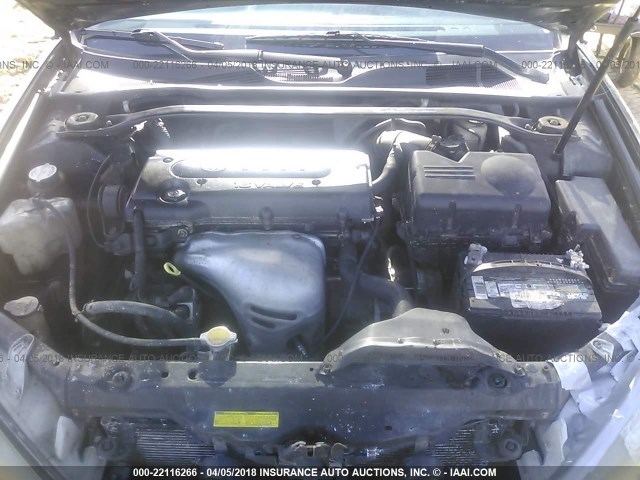 4T1BE32K03U258005 - 2003 TOYOTA CAMRY LE/XLE/SE BLACK photo 10