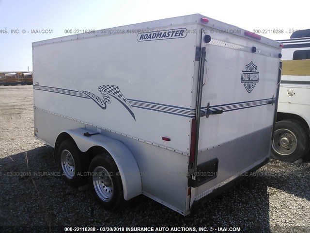 5DT211E2961059086 - 2006 ROAD MASTER  WHITE photo 3