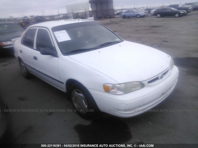 1NXBR18E0XZ171365 - 1999 TOYOTA COROLLA VE/CE/LE WHITE photo 1