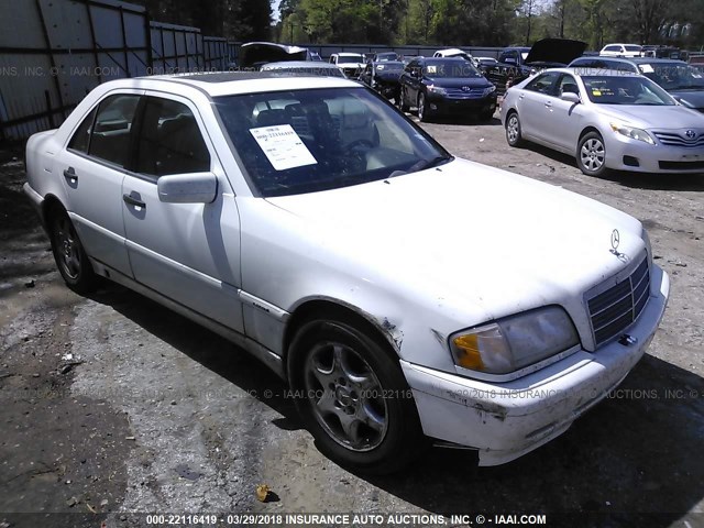 WDBHA29G3WF668939 - 1998 MERCEDES-BENZ C 280 WHITE photo 1