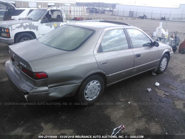 4T1BG22K7XU601905 - 1999 TOYOTA CAMRY CE/LE/XLE 灰色 照片 4