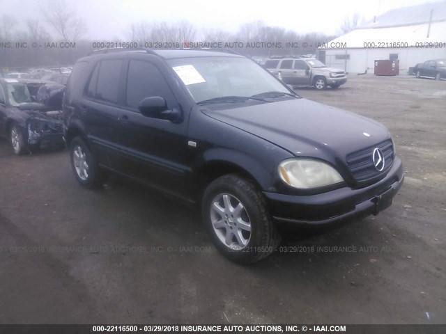 4JGAB72E6YA164838 - 2000 MERCEDES-BENZ ML 430 黑色 照片 1