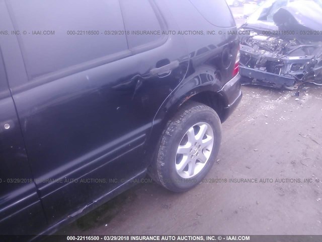 4JGAB72E6YA164838 - 2000 MERCEDES-BENZ ML 430 黑色 照片 6