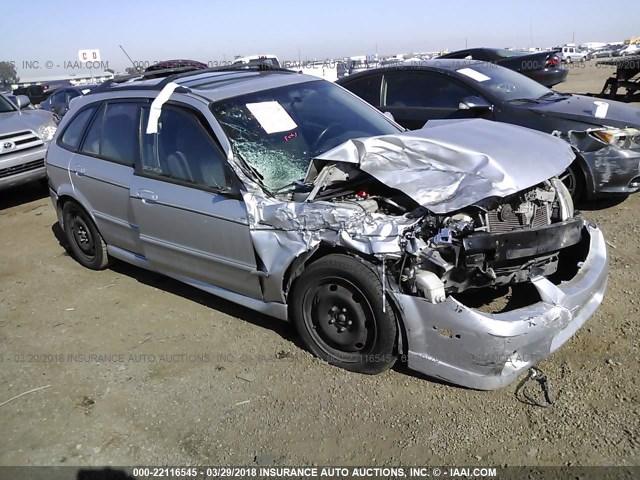 JM1BJ245521534292 - 2002 MAZDA PROTEGE PR5 SILVER photo 1