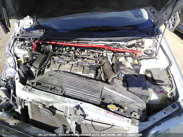 JM1BJ245521534292 - 2002 MAZDA PROTEGE PR5 银色 照片 10