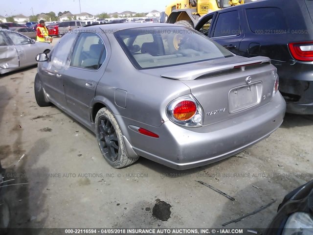 JN1DA31D13T519288 - 2003 NISSAN MAXIMA GLE/GXE/SE Pewter photo 3