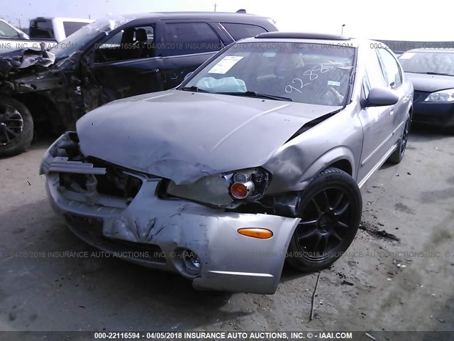 JN1DA31D13T519288 - 2003 NISSAN MAXIMA GLE/GXE/SE Pewter photo 6