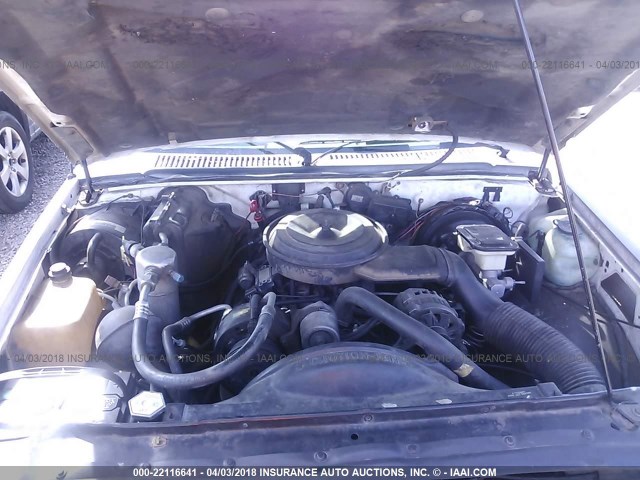 1GCCS19Z8N0163386 - 1992 CHEVROLET S TRUCK S10 GRAY photo 10