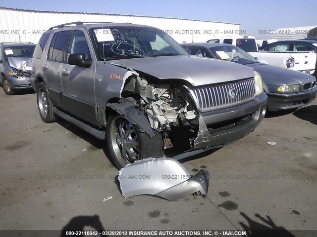 4M2ZU66K93UJ11032 - 2003 MERCURY MOUNTAINEER  SILVER photo 6