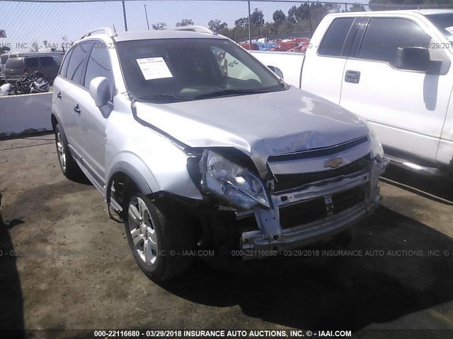 3GNAL2EK0DS623416 - 2013 CHEVROLET CAPTIVA LS SILVER photo 6