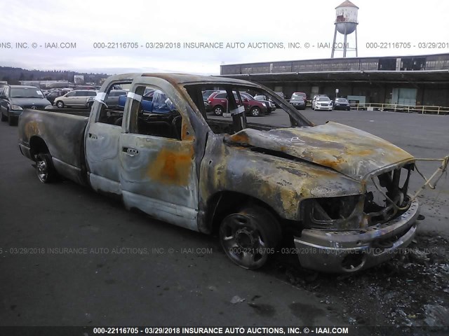 3D7KA28CX4G264754 - 2004 DODGE RAM 2500 ST/SLT 栗色 照片 1