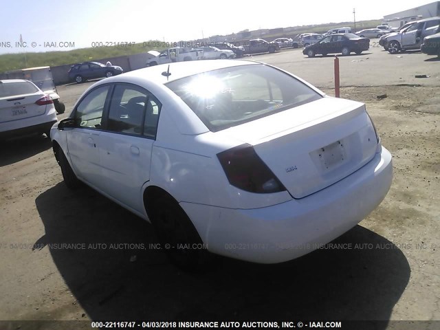1G8AJ58F17Z118677 - 2007 SATURN ION LEVEL 2 WHITE photo 3