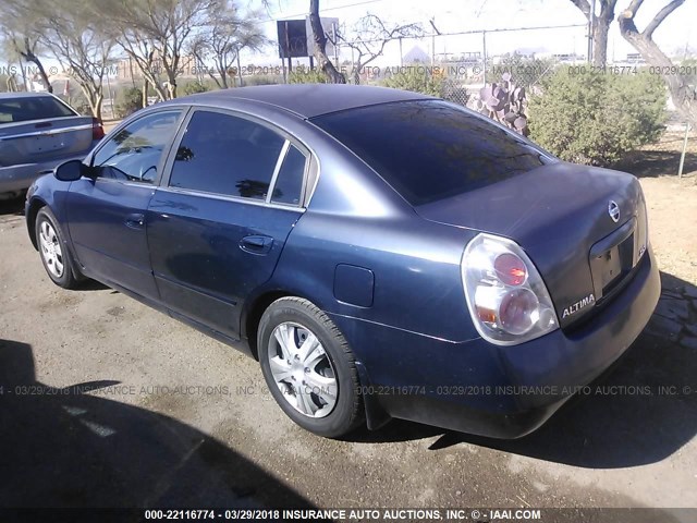 1N4AL11D36N401305 - 2006 NISSAN ALTIMA S/SL BLUE photo 3