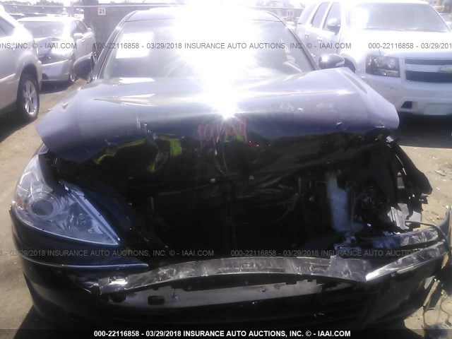 KMHGC46E19U032974 - 2009 HYUNDAI GENESIS 3.8L BLACK photo 10