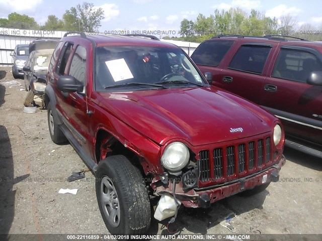 1J4GK48K27W507988 - 2007 JEEP LIBERTY SPORT 红色 照片 6
