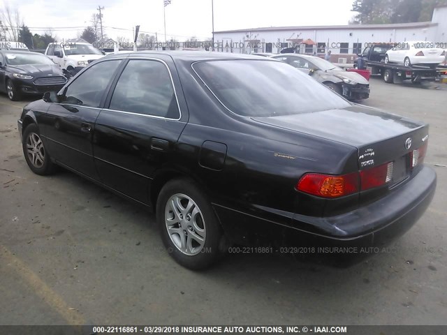 4T1BG28K51U018389 - 2001 TOYOTA CAMRY CE/LE/XLE 黑色 照片 3