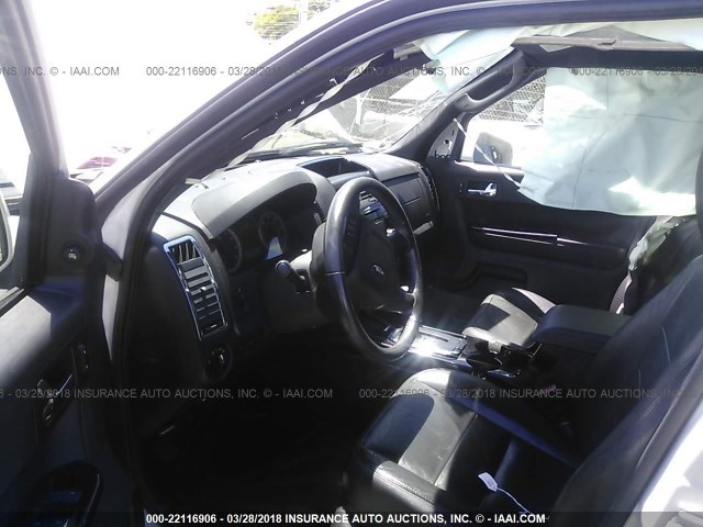 1FMCU0EG2AKC73000 - 2010 FORD ESCAPE LIMITED WHITE photo 5