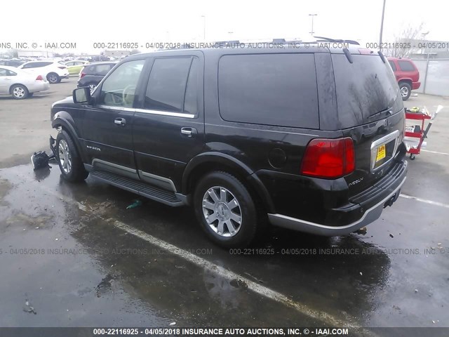 5LMFU28R93LJ36409 - 2003 LINCOLN NAVIGATOR 黑色 照片 3