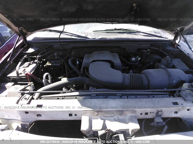 1FMRU1566YLA44329 - 2000 FORD EXPEDITION XLT ბურგუნდია ფოტო 10