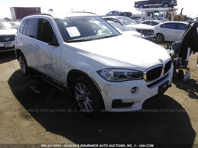 5UXKR0C54G0S88295 - 2016 BMW X5 XDRIVE35I WHITE photo 1