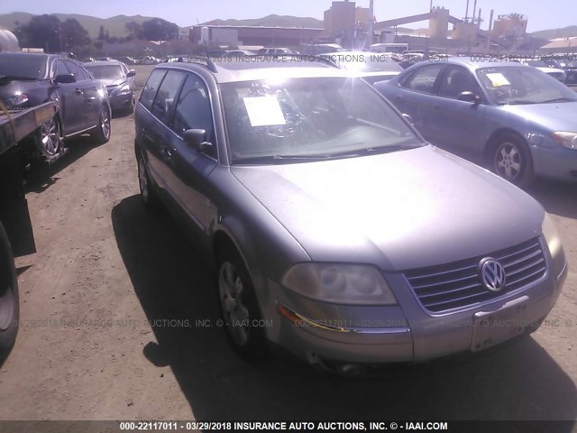 WVWWH63B13E000597 - 2003 VOLKSWAGEN PASSAT GLX 银色 照片 1