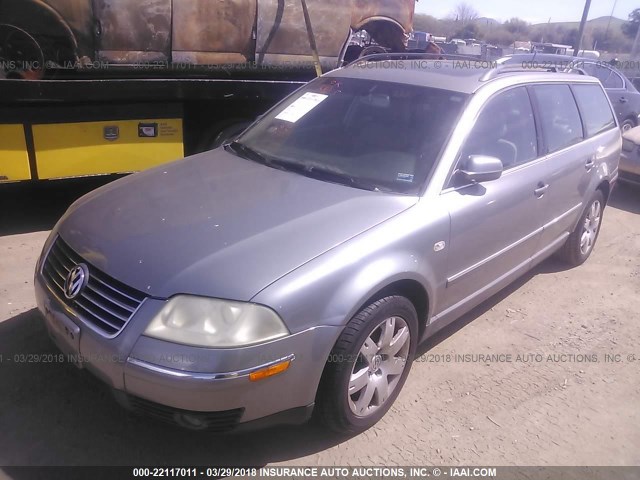 WVWWH63B13E000597 - 2003 VOLKSWAGEN PASSAT GLX 银色 照片 2