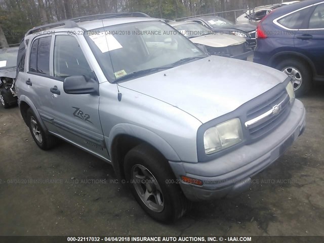 2CNBJ734646900472 - 2004 CHEVROLET TRACKER ZR2 SILVER photo 1