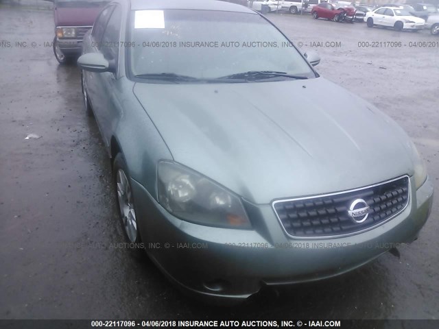 1N4AL11D96N449813 - 2006 NISSAN ALTIMA S/SL GREEN photo 1