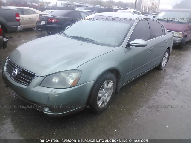 1N4AL11D96N449813 - 2006 NISSAN ALTIMA S/SL GREEN photo 2