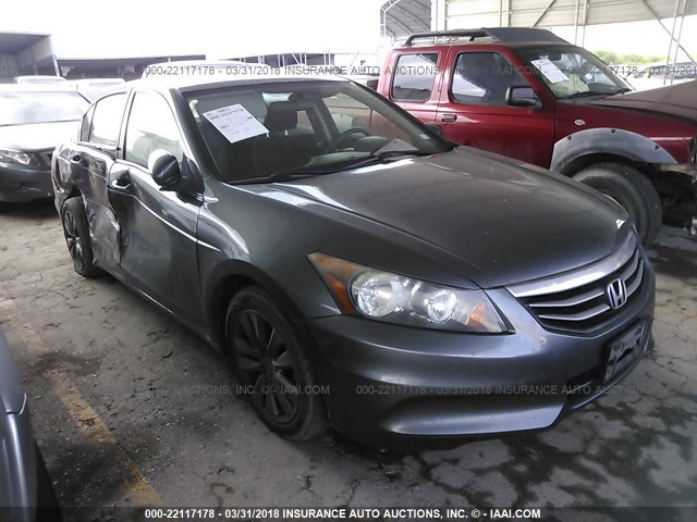 1HGCP2E71BA103758 - 2011 HONDA ACCORD EX GRAY photo 1