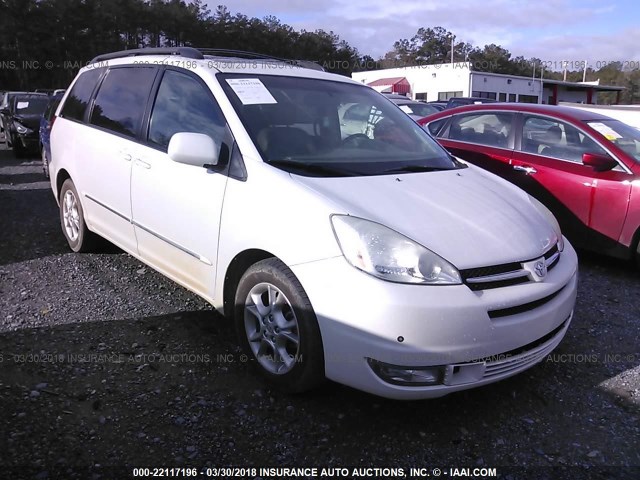 5TDZA22C94S177401 - 2004 TOYOTA SIENNA XLE/XLE LIMITED WHITE photo 1