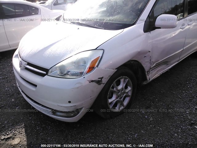 5TDZA22C94S177401 - 2004 TOYOTA SIENNA XLE/XLE LIMITED WHITE photo 6