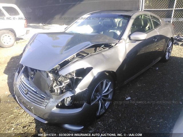 JNKCV64E18M104250 - 2008 INFINITI G37 JOURNEY/SPORT GRAY photo 2