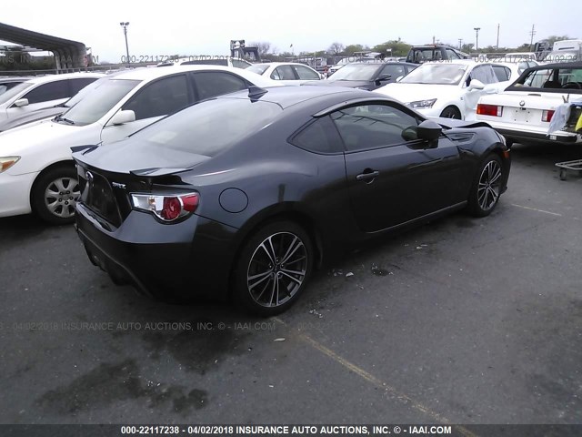 JF1ZCAC15G8604802 - 2016 SUBARU BRZ 2.0 LIMITED/BLUE.SERIES GRAY photo 4