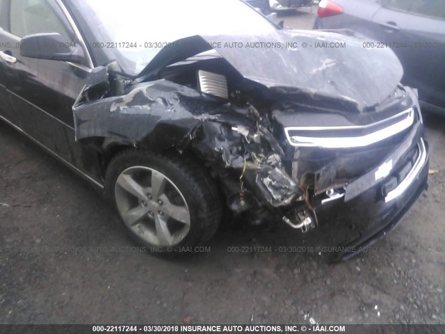 1G1ZC5E00CF188601 - 2012 CHEVROLET MALIBU 1LT 黑色 照片 6