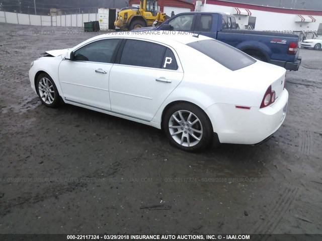 1G1ZK57B89F225145 - 2009 CHEVROLET MALIBU LTZ 白色 照片 3