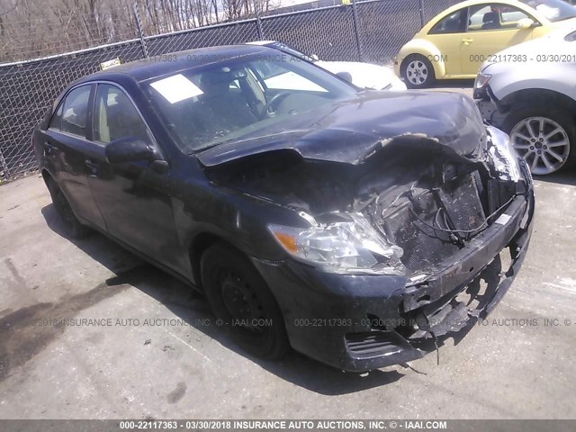 4T4BF3EK2AR018630 - 2010 TOYOTA CAMRY SE/LE/XLE BLACK photo 1