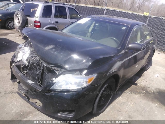 4T4BF3EK2AR018630 - 2010 TOYOTA CAMRY SE/LE/XLE BLACK photo 2