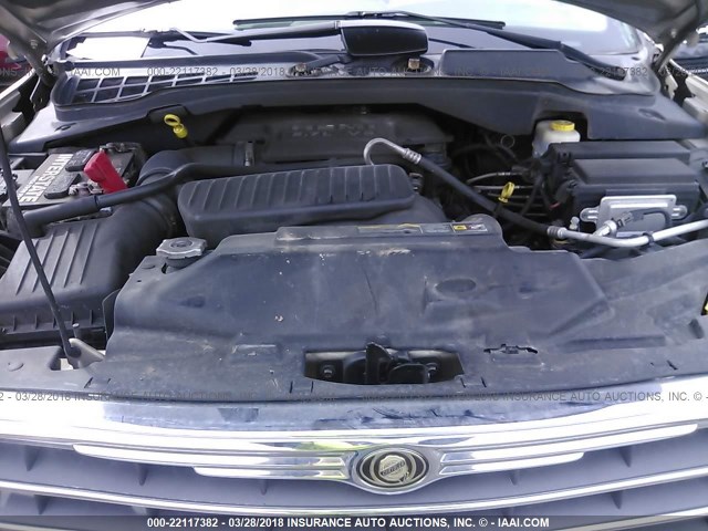 1A8HW582X8F125853 - 2008 CHRYSLER ASPEN LIMITED TAN photo 10