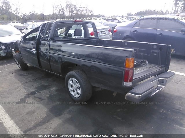 1N6SD16S9VC331691 - 1997 NISSAN TRUCK KING CAB SE/KING CAB XE BLACK photo 3