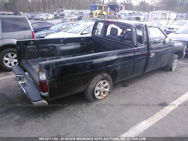 1N6SD16S9VC331691 - 1997 NISSAN TRUCK KING CAB SE/KING CAB XE BLACK photo 4